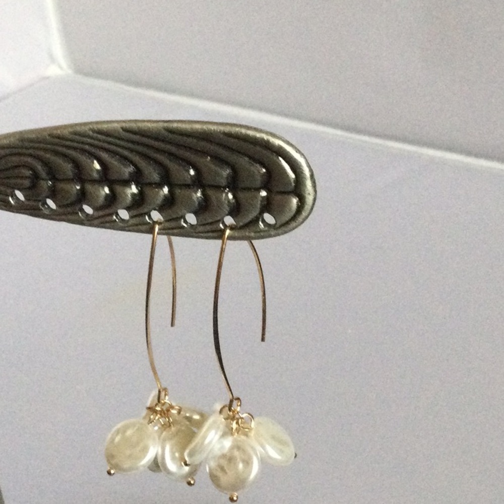 Beautiful pearl earrings